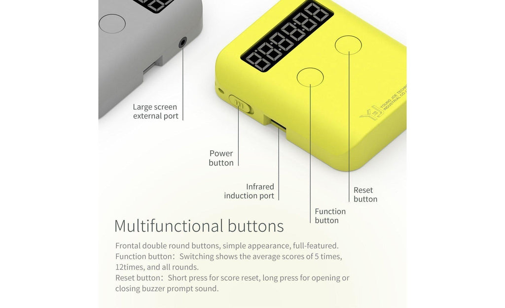 YJ Pocket Cube Timer detail