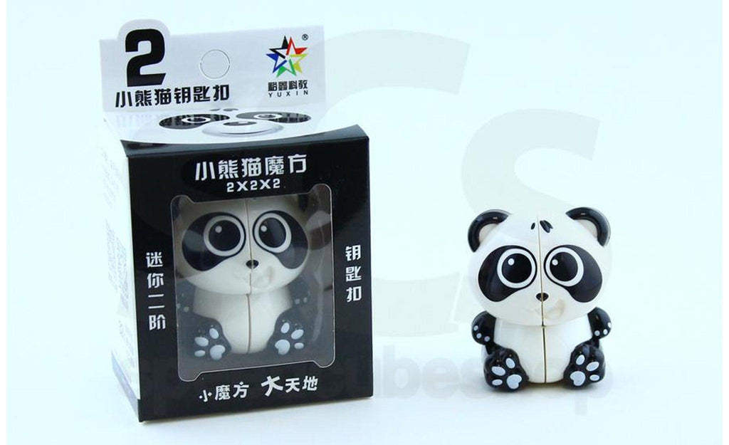 YuXin Panda 2x2 Mini Keychain Shape Mod packaging