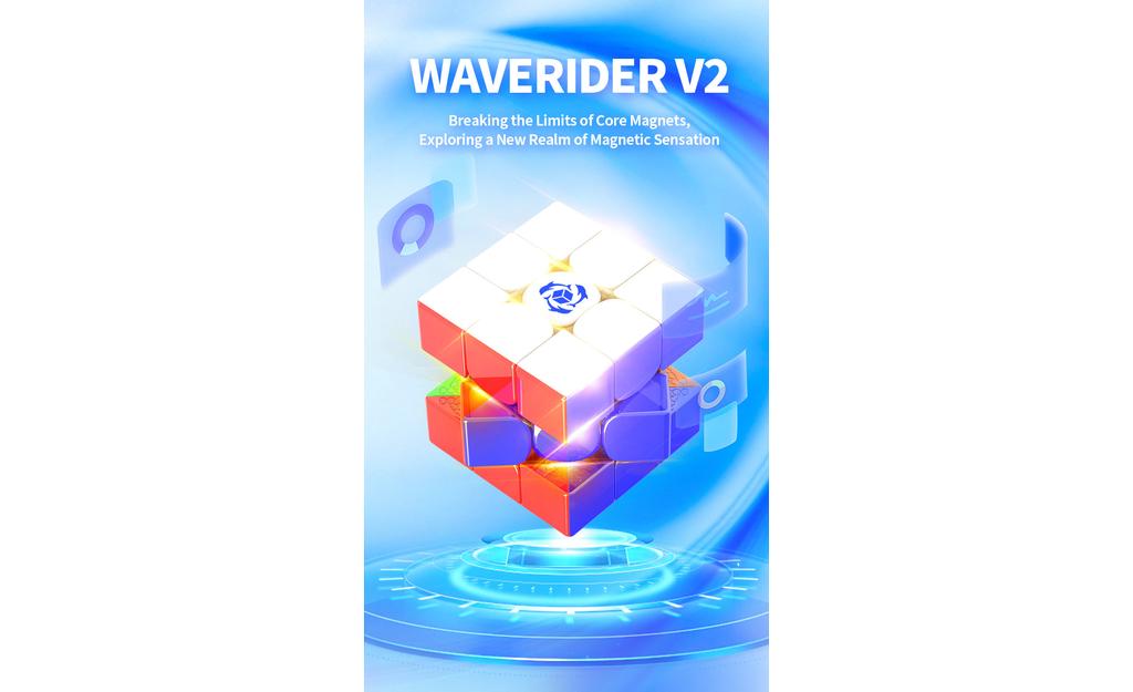 HaiTun WaveRider V2 3x3 Pioneer (Magnetic, Ball-Core)