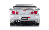 1/43 Scale Gray Nissan Skyline GT-R R34 NISMO Grand Touring Diecast Car | SpeedCubeShop