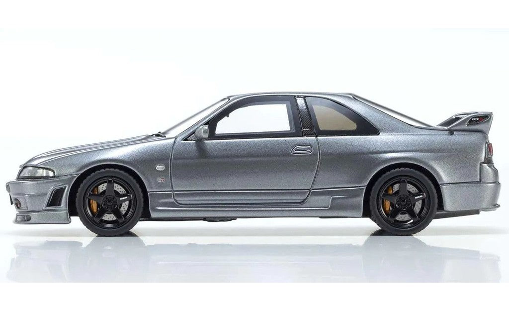 1/43 Scale Nissan Skyline GT-R R33 NISMO Grand Touring Diecast Car (Gray) | SpeedCubeShop