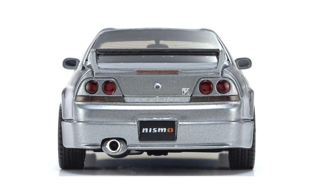 1/43 Scale Nissan Skyline GT-R R33 NISMO Grand Touring Diecast Car (Gray) | SpeedCubeShop