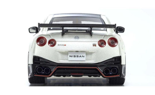 1/43 Scale White Nissan GT-R NISMO 2022 Diecast Car | SpeedCubeShop