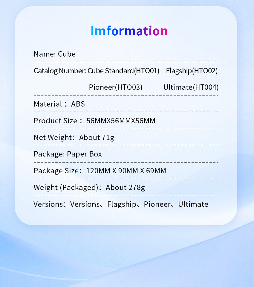 HaiTun WaveRider V2 3x3 Ultimate (Magnetic, 20-Magnet Ball-Core)