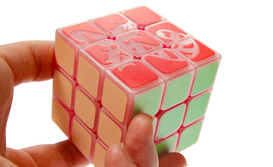 Candy Cane 3x3 (Glow in the Dark) - Limited Edition | SpeedCubeShop