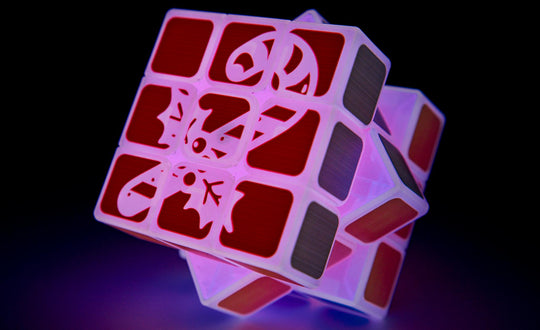 Candy Cane 3x3 (Glow in the Dark) - Limited Edition | SpeedCubeShop