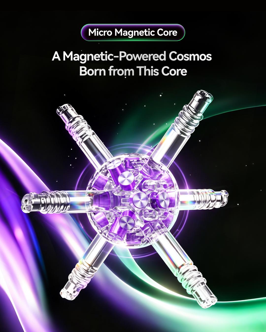 GAN 17 MagDrive stickerless magnetic 3x3 speed cube detail
