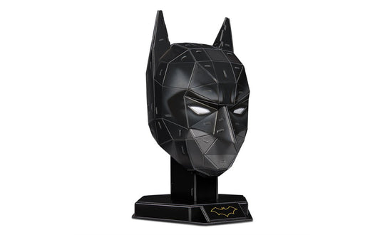 4D Build, DC Batman Mask 3D Puzzle Model Kit with Stand | SpeedCubeShop