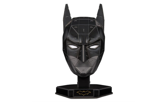 4D Build, DC Batman Mask 3D Puzzle Model Kit with Stand | SpeedCubeShop