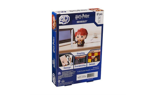 4D Build, Harry Potter Ron Weasley 3D Puzzle Model Kit | SpeedCubeShop