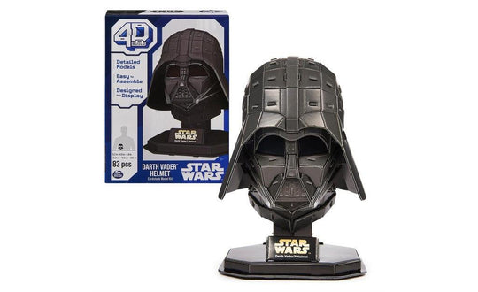 4D Build, Star Wars Darth Vader 3D Cardstock Model Kit | SpeedCubeShop