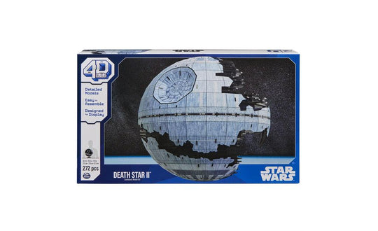 4D Build, Star Wars Deluxe Death Star II Cardstock Model Kit | SpeedCubeShop