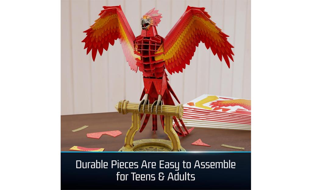 4D Build, Harry Potter Fawkes Phoenix on Stand | SpeedCubeShop
