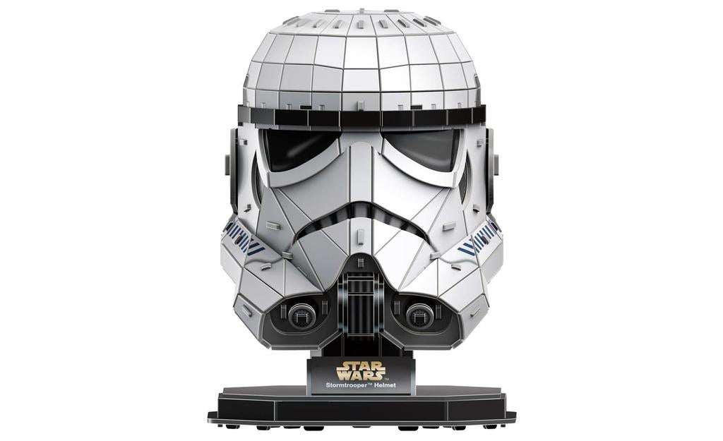 4D Build, Star Wars Stormtrooper Helmet 3D Model Kit | SpeedCubeShop
