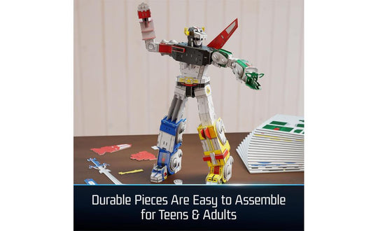 4D Build, Voltron 3D Puzzle Model Kit with LED Lights | SpeedCubeShop