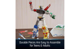 4D Build, Voltron 3D Puzzle Model Kit with LED Lights | SpeedCubeShop