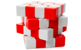 4x4x4 Sudoku Cube - 2-Color, White/Red