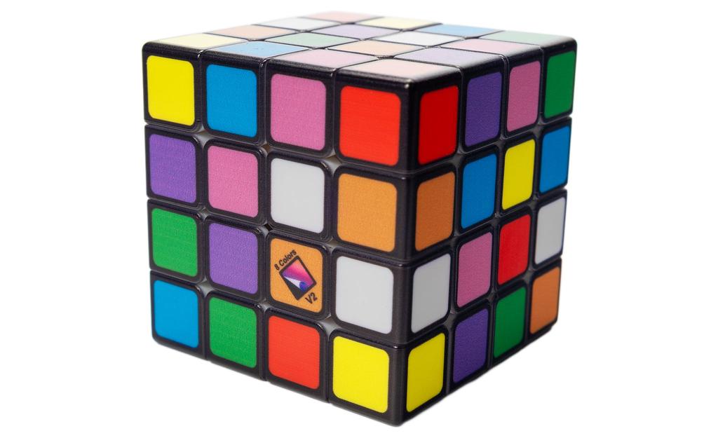 4x4x4 Sudoku Cube V2 - 8 Colors