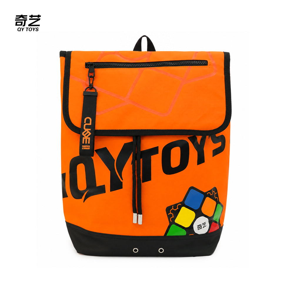 QiYi Cube Forever Backpack V2 orange in hand