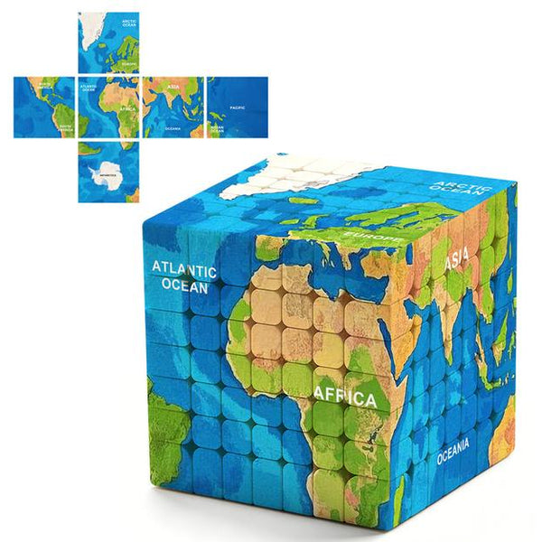 CUBE WORLD 10個セット Ziina Star World Map 7x7 – Magnetic Speed Cube | SpeedCubeShop