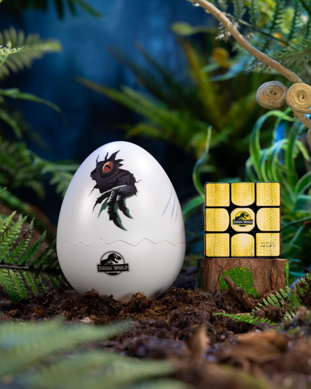 GAN 17 MagDrive 3x3 (Magnetic, MagLev, Ball-Core) - Jurassic World Edition