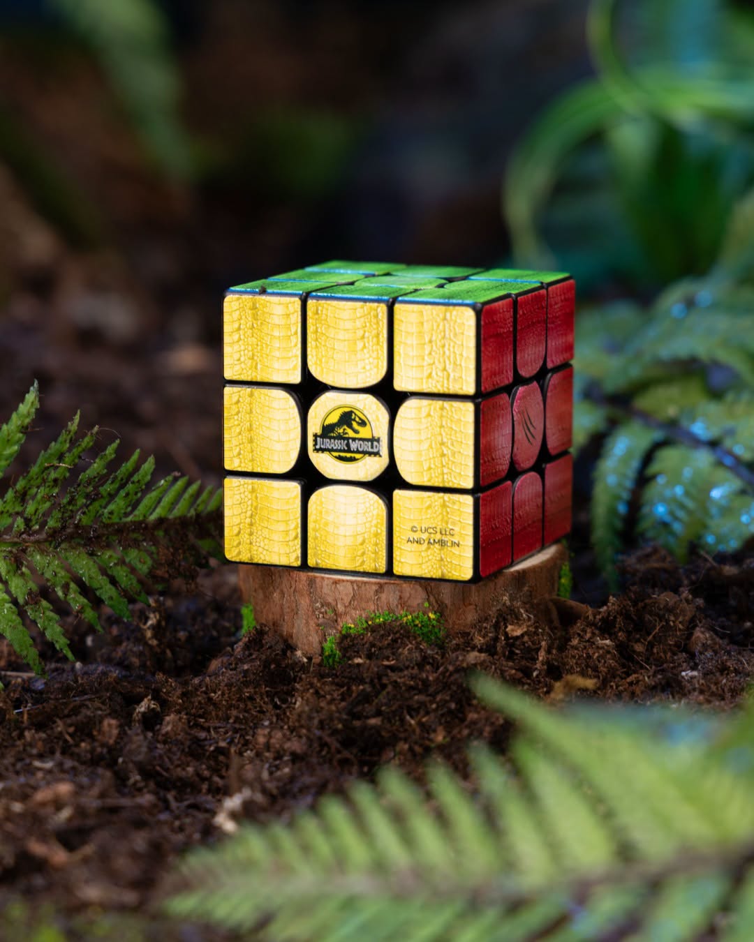 GAN 17 MagDrive 3x3 (Magnetic, MagLev, Ball-Core) - Jurassic World Edition
