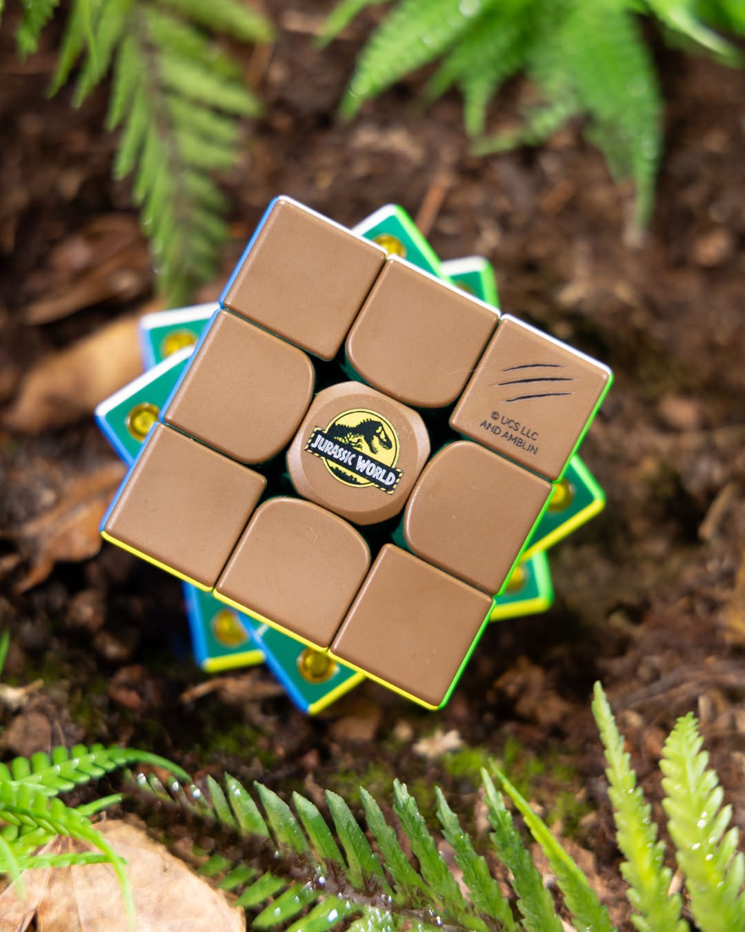 GAN 356 ME 3x3 (Magnetic) - Jurassic World Edition