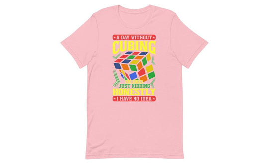 A Day Without Cubing - Rubik's Cube Shirt | SpeedCubeShop
