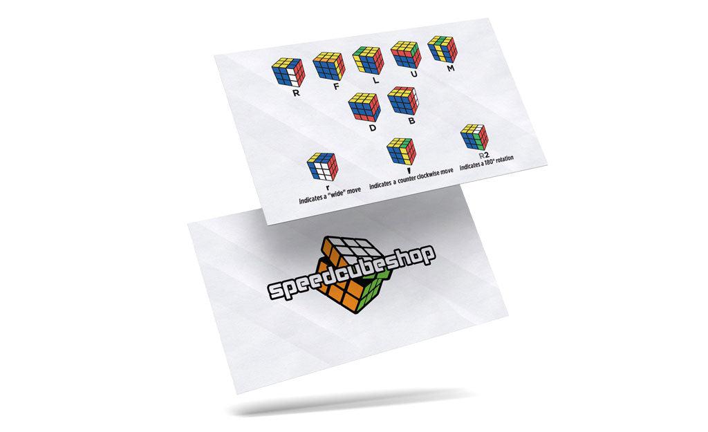 CFOP Algorithm Flashcards | SpeedCubeShop