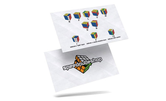 CFOP Algorithm Flashcards | SpeedCubeShop