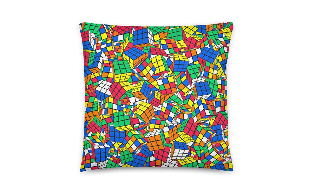 Crazy Rubik's Cube Pillow | SpeedCubeShop