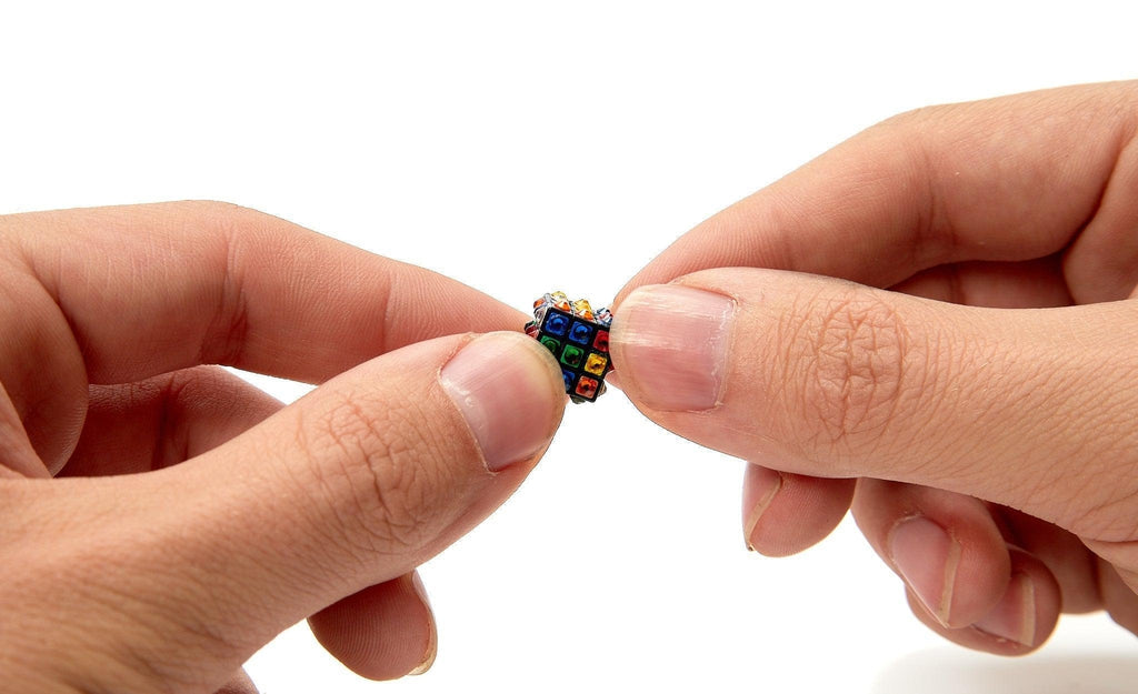 Crystallized 3x3 Mini - 1cm | SpeedCubeShop