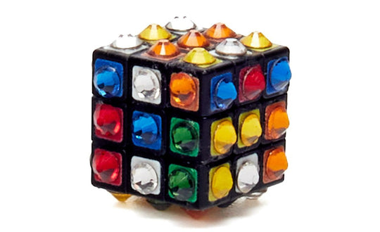 Crystallized (Mini 1cm 3x3) Cube | SpeedCubeShop