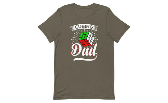 Cubing Dad V3 - Rubik's Cube Shirt | SpeedCubeShop