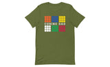 Cubing Dad V4 (Dark) - Rubik's Cube Shirt | SpeedCubeShop