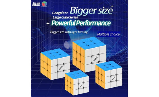 DianSheng Big 3x3 Magnetic (4 Sizes) | SpeedCubeShop