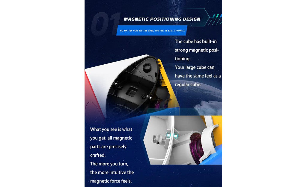 DianSheng Big Ivy Cube - 9cm (Magnetic) | SpeedCubeShop