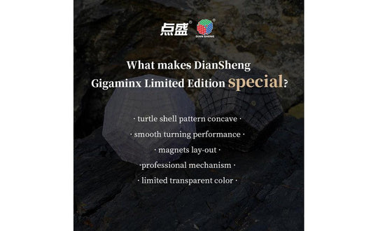 DianSheng Galaxy Gigaminx Magnetic (Limited Edition Box Set of 13) | SpeedCubeShop