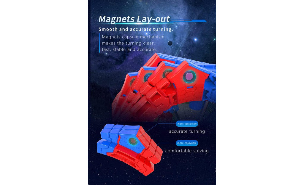 DianSheng Galaxy Teraminx (Magnetic) | SpeedCubeShop