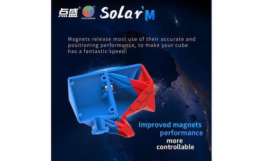 DianSheng Solar 5x5 Magnetic (UV Coated) | SpeedCubeShop