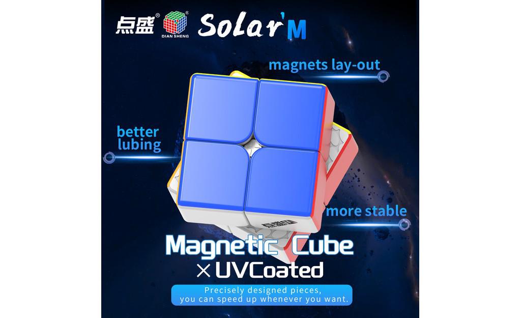 DianSheng Solar Bundle (Magnetic, UV Coated) - 2x2-5x5 | SpeedCubeShop