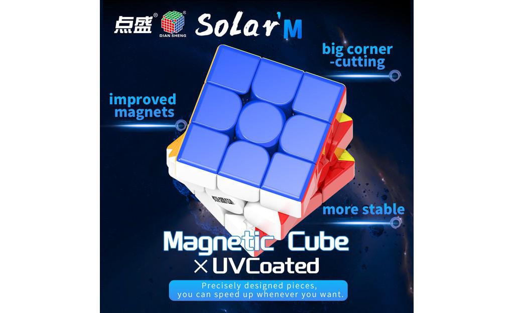 DianSheng Solar Bundle (Magnetic, UV Coated) - 2x2-5x5 | SpeedCubeShop
