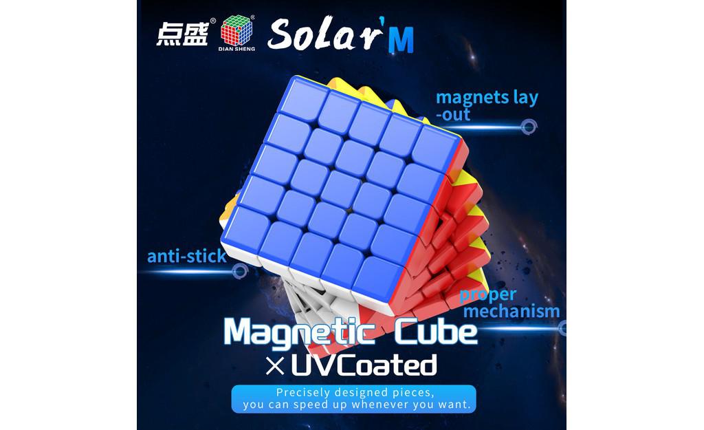 DianSheng Solar Bundle (Magnetic, UV Coated) - 2x2-5x5 | SpeedCubeShop