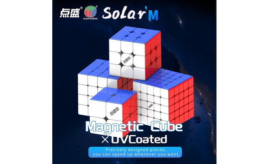 DianSheng Solar Bundle (Magnetic, UV Coated) - 2x2-5x5 | SpeedCubeShop