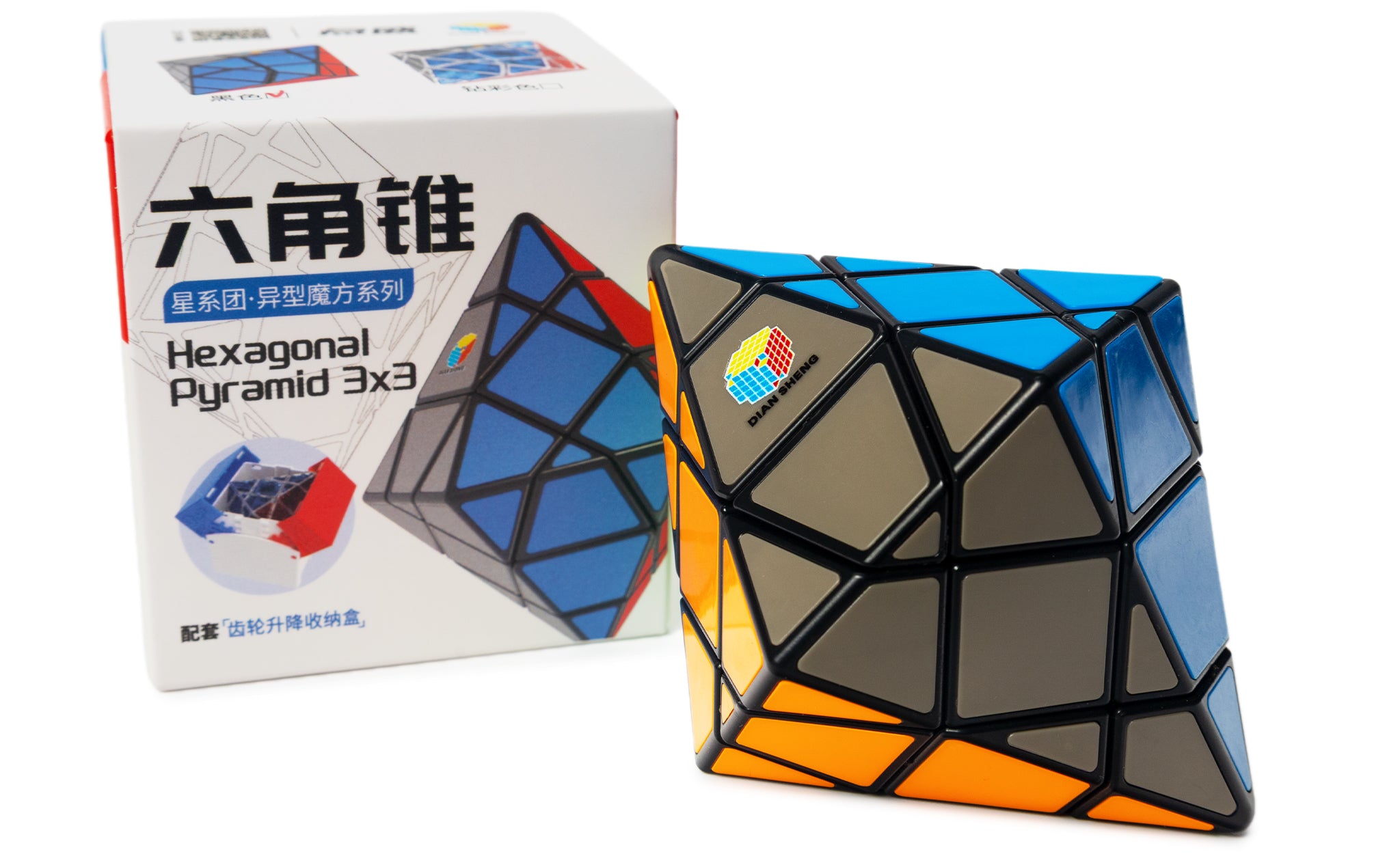 DianSheng 6-Corner Hexagonal Dipyramid V2 (Tiled)