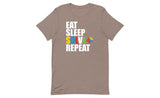 Eat, Sleep, Solve, Repeat - Rubik's Cube Shirt | SpeedCubeShop