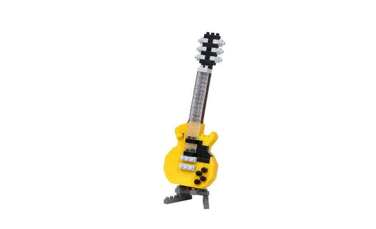 Electric Guitar Yellow Nanoblock | SpeedCubeShop