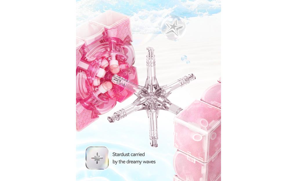 GAN 16 Max Aqualis Limited Edition magnetic 3x3 speed cube detail
