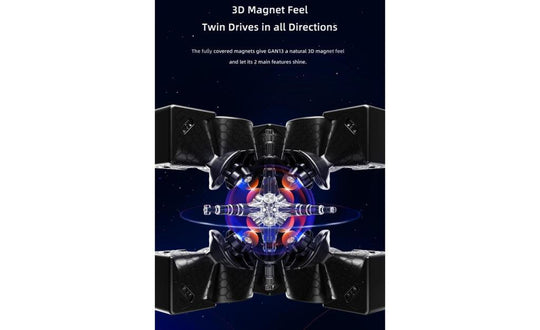 GAN 13 3x3 Magnetic (MagLev) | SpeedCubeShop