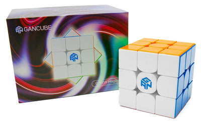 CuberShop GAN 356 MagLev UV Coated Stickerless 3x3 Speed Cube Gans Upgraded 2023 Gan 356 M Maglev Pro Version Smooth Fast 3 By 3 Gan Magic Cube Stickerless Uv Glossy Primary Internal